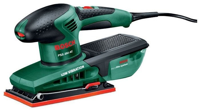Плоскошлифовальная машина Bosch PSS 250 AE
