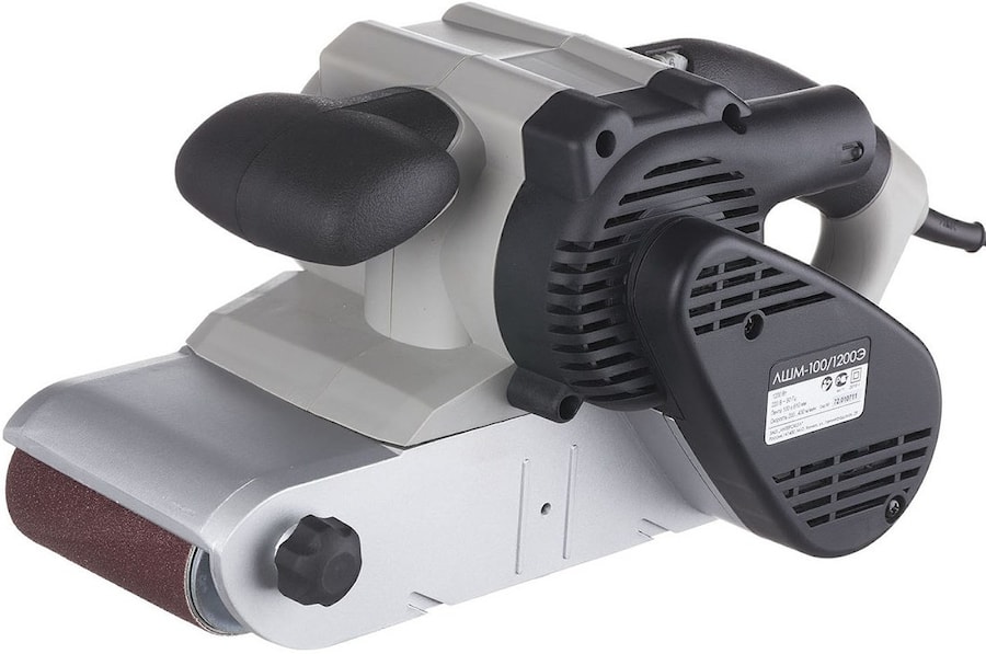 Ленточная шлифовальная машина Интерскол ЛШМ-100/1200Э