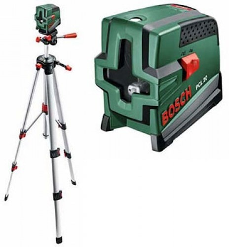 Лазерный уровень Bosch PCL 20 со штативом (0603008221)