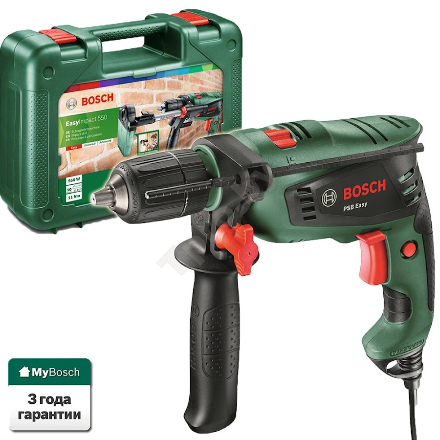 Электродрель Bosch EasyImpact 500 (0603130003)