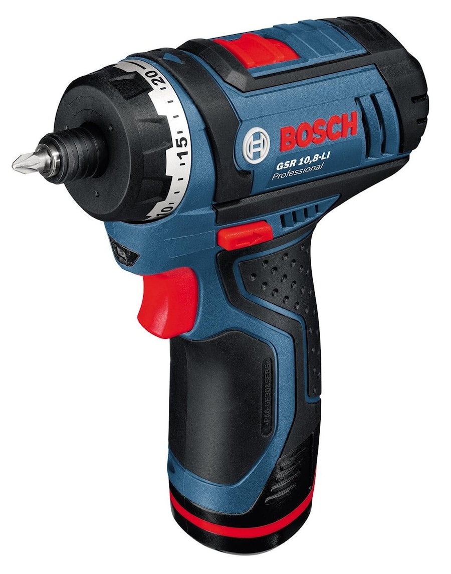 Аккумуляторный шуруповерт Bosch GSR 10,8-LI (L-boxx) 2x1,5 A/h