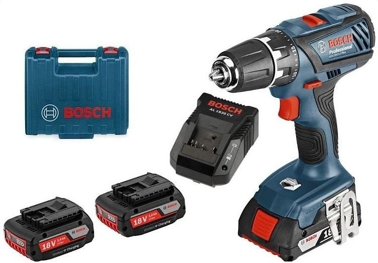 Аккумуляторный шуруповерт Bosch GSR 18-2-Li Plus (06019E6120)