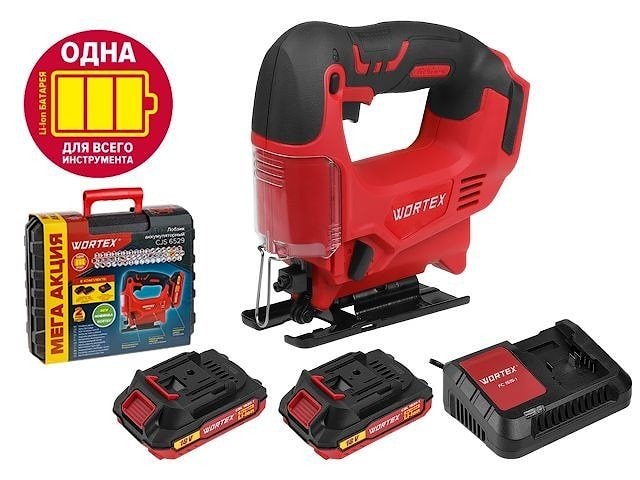 Аккумуляторный лобзик WORTEX CJS 6529