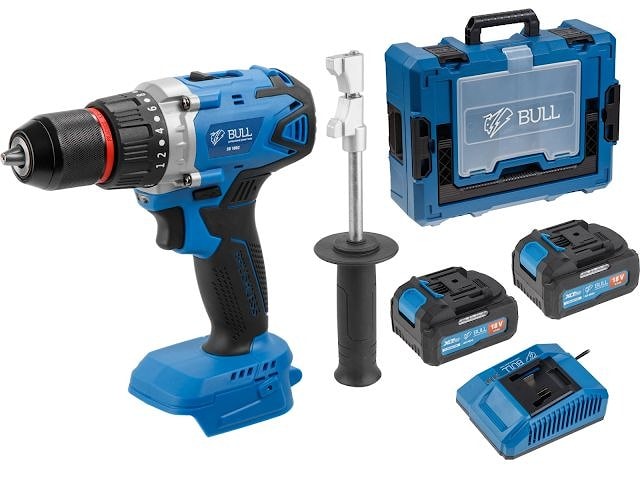 Шуруповерт аккумуляторный BULL SR 1802 Xcase