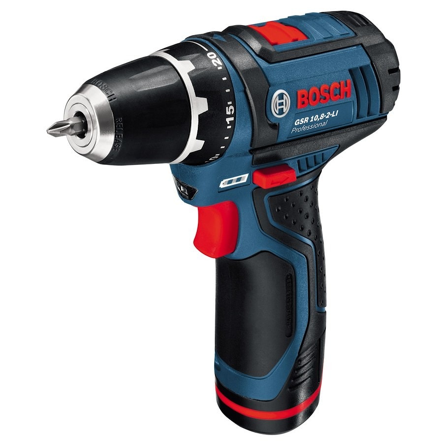 Аккумуляторный шуруповерт Bosch GSR 12V-15 Professional (коробка) 2x1,5 A/h (0601868107)