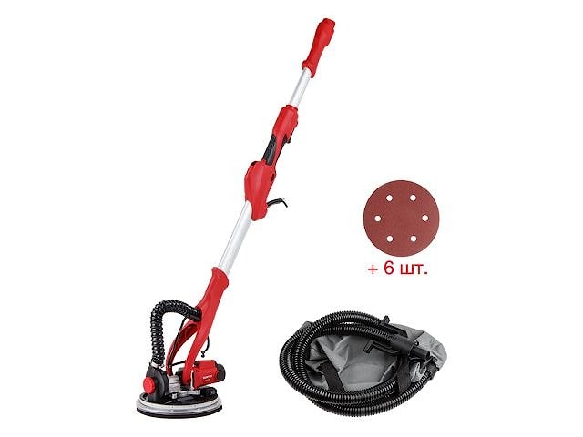 Шлифмашина для стен и потолков WORTEX DG 2285 со штангой