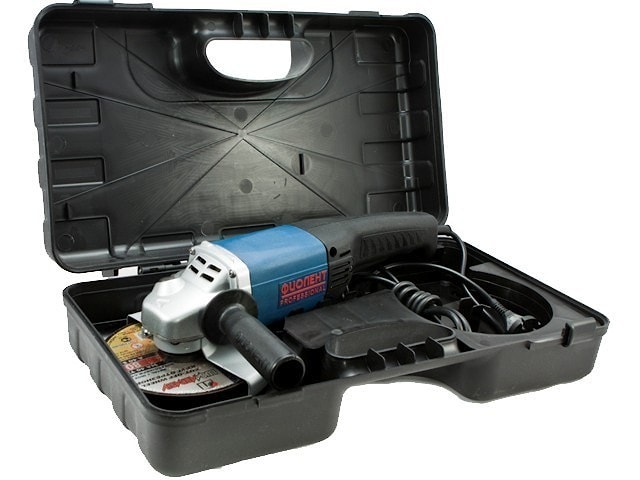 Угловая шлифмашина (болгарка) Фиолент МШУ 3-11-150 в чемодане